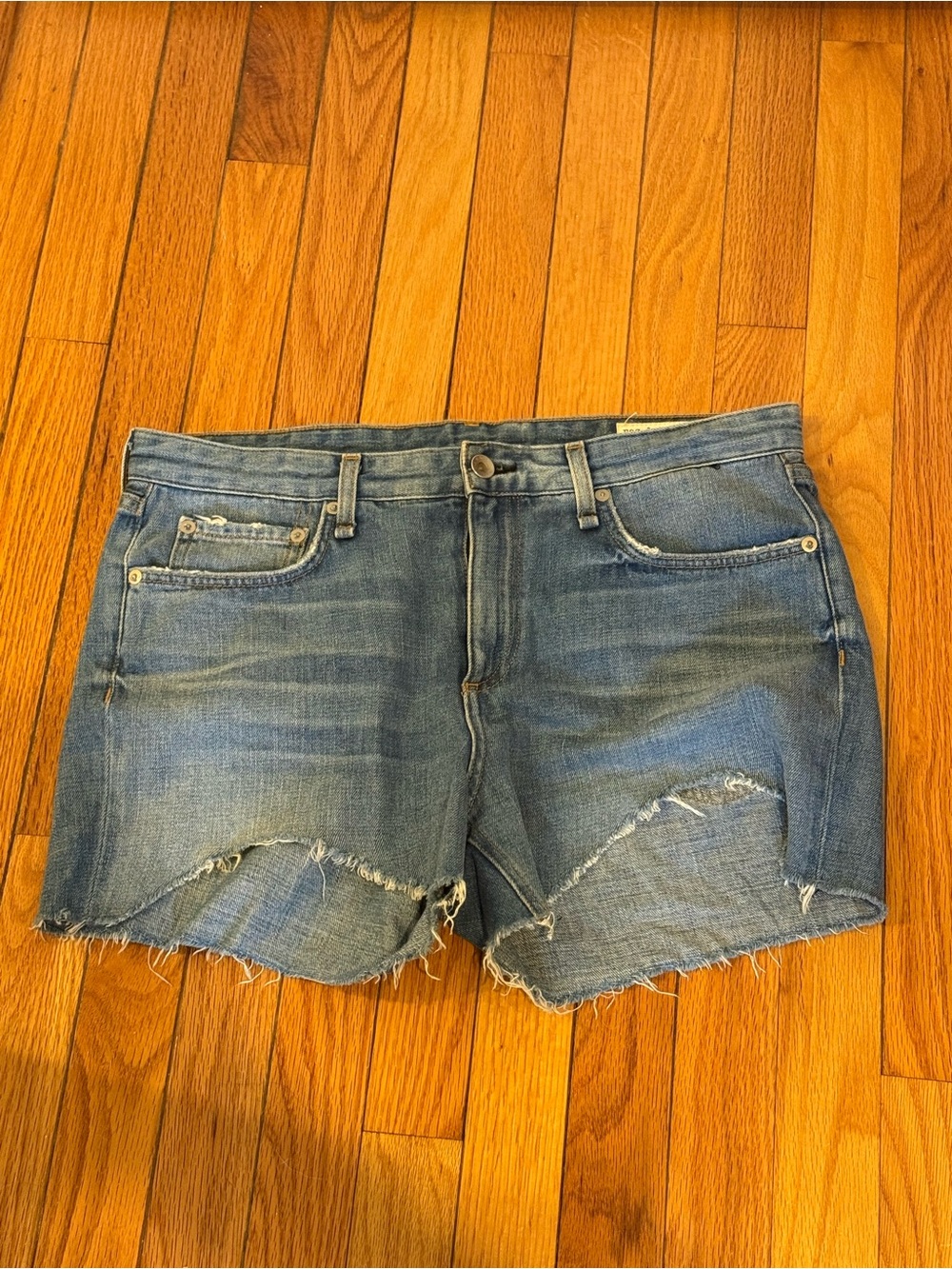 rag&bone Dre jean shorts, size 28, NWOT - Picture 9 of 9